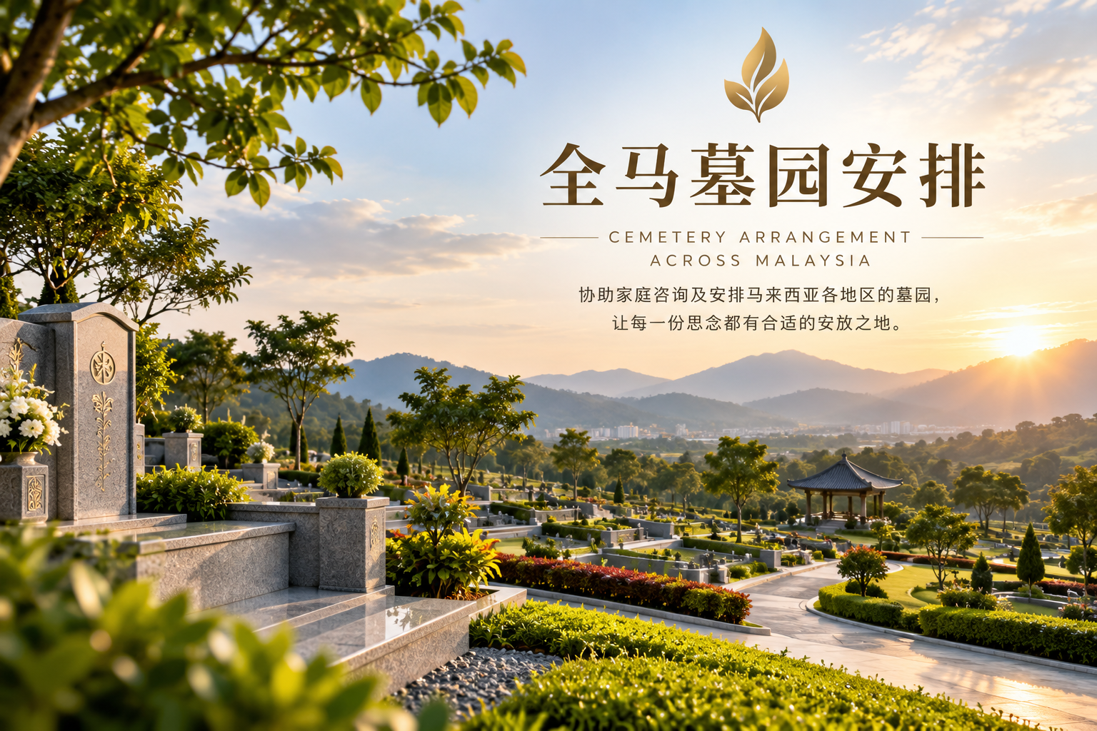 全马墓园安排